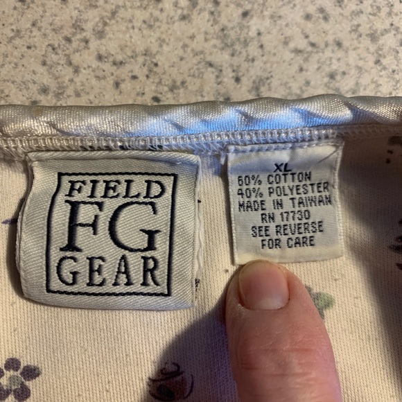 Field Gear ivory floral women’s pj lounge set XL - Picture 8 of 8